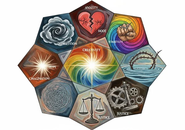 Nine distinct facets representing psychological symptom dimensions