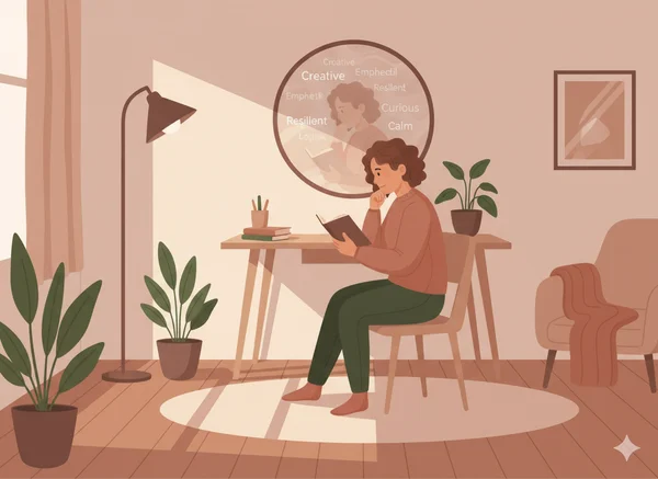 Self-reflection on personality traits