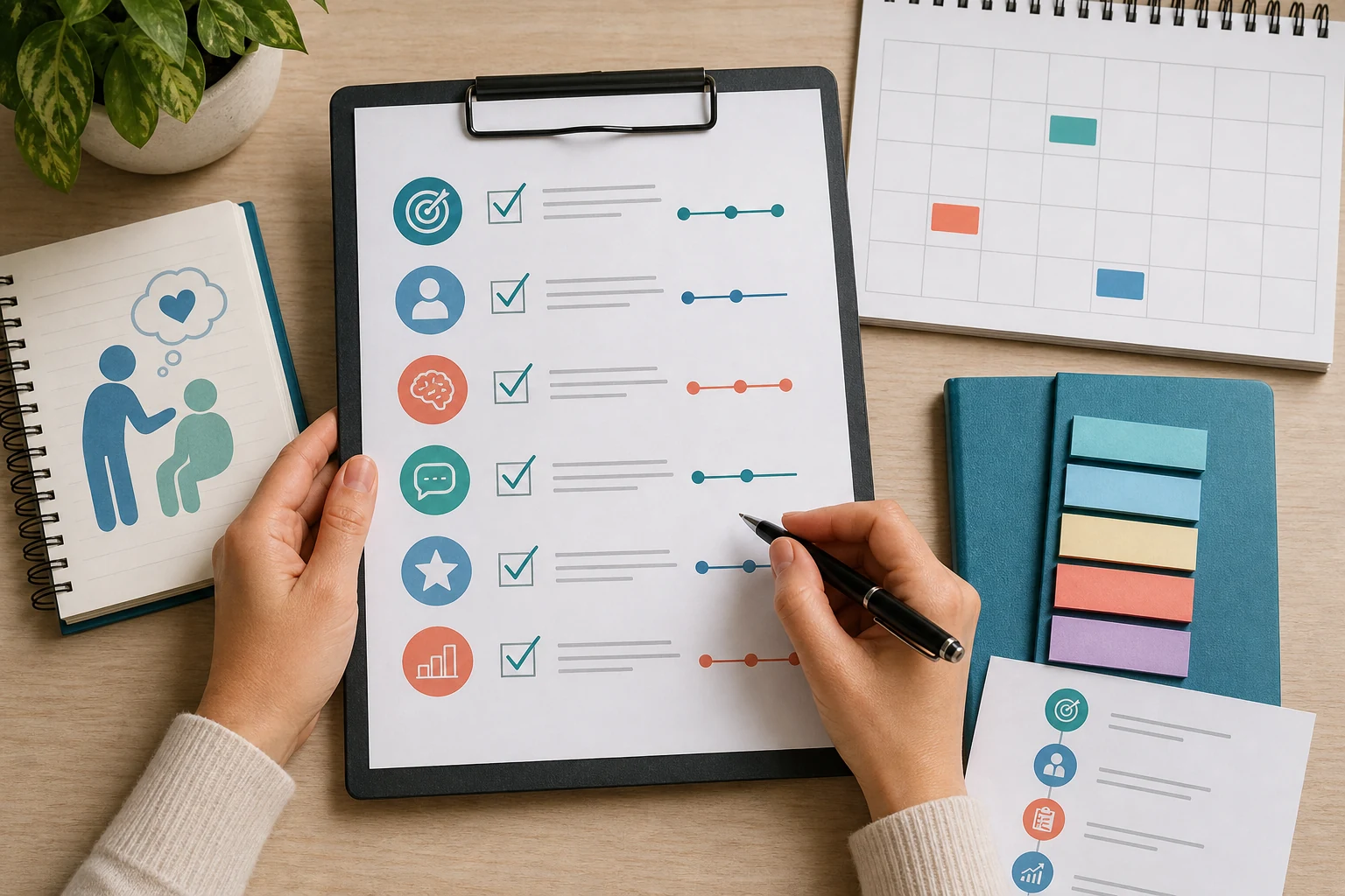 Treatment plan checklist